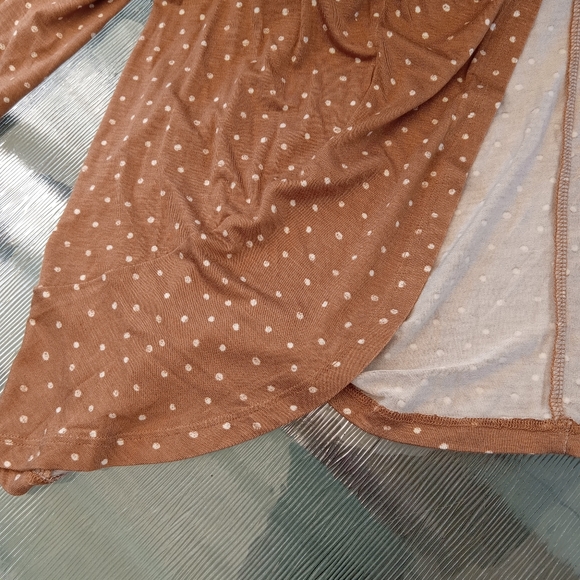 NWOT Maurices Cressa Cardigan Copper Combo, L - Picture 6 of 6